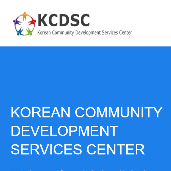 Korean Organizations in Pennsylvania - Korean Community Development Services Center